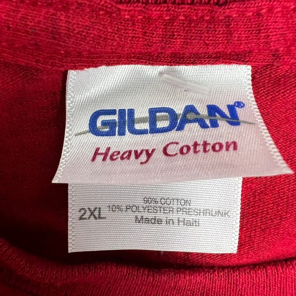 Gildan‎ Red Father's Day Supplies Daddy Fix It Graphic T Shirt 2XL Novelty Gift - Picture 5 of 7